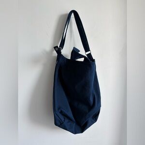 Baggu Navy Canvas Shoulder Tote Bag - Women